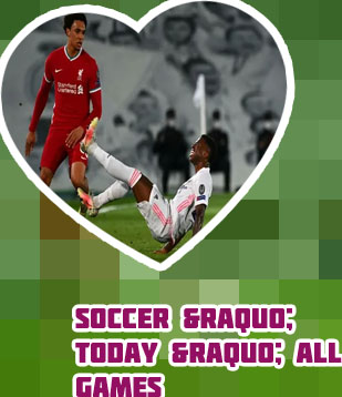 All today's soccer live scores