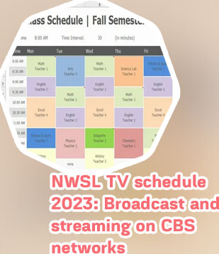 Cbs nwsl schedule