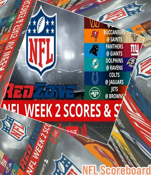 Nfl score board