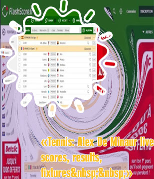 Tennis flashscore live