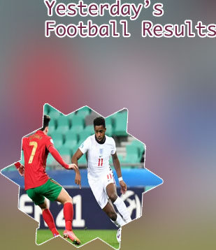 Todays football results england